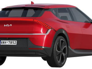 Kia EV6 AIR 2022 Modèle 3D