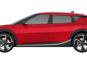Kia EV6 AIR 2022 3D Model