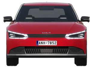 Kia EV6 AIR 2022 3D Model