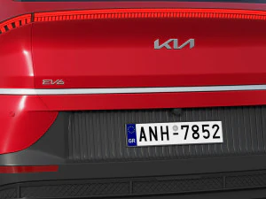 Kia EV6 AIR 2022 3D Model
