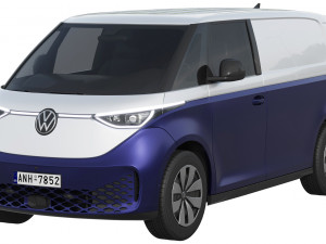 Volkswagen ID Buzz Cargo 2023 3Dモデル