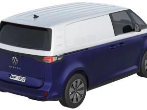 वोक्सवैगन आईडी बज़ कार्गो 2023 3D मॉडल