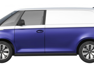 Volkswagen ID Buzz Cargo 2023 3D Model