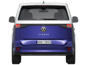Volkswagen ID Buzz Cargo 2023 3D Model