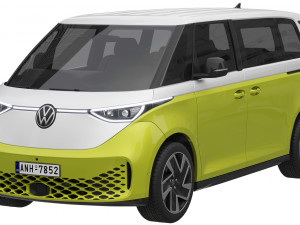 Volkswagen ID Buzz 2023 3D Model