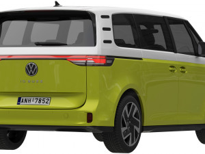 Volkswagen ID Buzz 2023 Model 3D