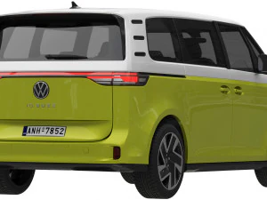 Volkswagen ID Buzz 2023 3D Model