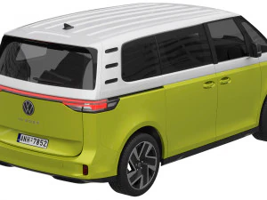 Volkswagen ID Buzz 2023 3D Model