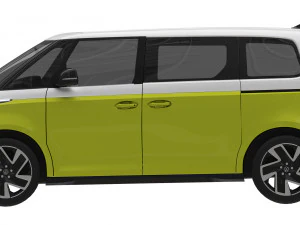 Volkswagen ID Buzz 2023 3D Model