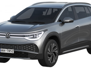Volkswagen ID6 X 2022 3D Model