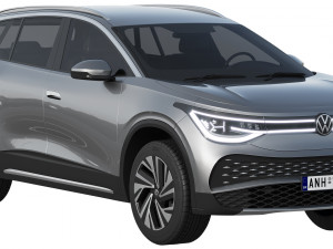 Volkswagen ID6 X 2022 3D Model