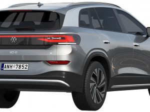 Volkswagen ID6 X 2022 3D Model