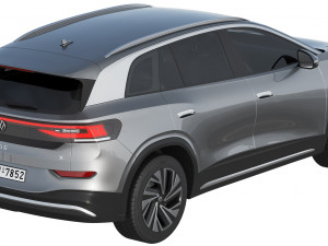 Volkswagen ID6 X 2022 3D Model