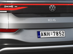 Volkswagen ID6 X 2022 3D Model