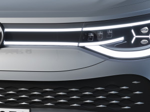 Volkswagen ID6 X 2022 3D Model