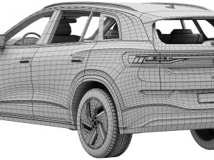 Volkswagen ID6 X 2022 3D Model