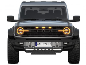 Ford-Bronco Raptor 2-door 2022 3D 模型