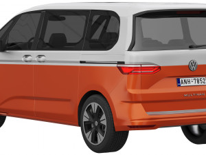 Volkswagen Multivan 2022 Model 3D