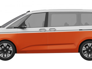 Volkswagen Multivan 2022 Model 3D