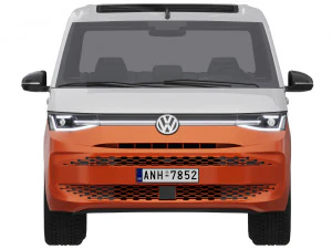 Volkswagen Multivan 2022 3D Model