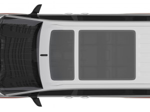 Volkswagen Multivan 2022 Model 3D