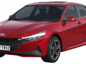 Hyundai Elantra Modelo 3D