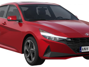 Hyundai Elantra 3D 모델