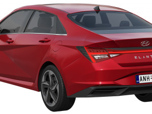 Hyundai Elantra 3D 모델
