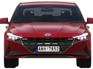 Hyundai Elantra 3D 모델