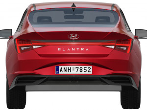 Hyundai Elantra 3D 모델