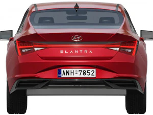 Hyundai Elantra 3D Model
