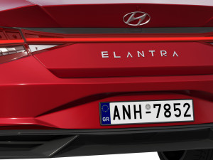 Hyundai Elantra 3D 모델