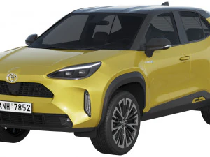 トヨタ ヤリス クロス 3Dモデル