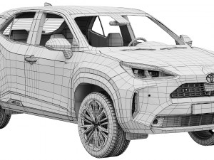 Toyota Yaris Cross 3D Модель