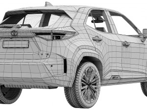 Toyota Yaris Cross 3D Модель
