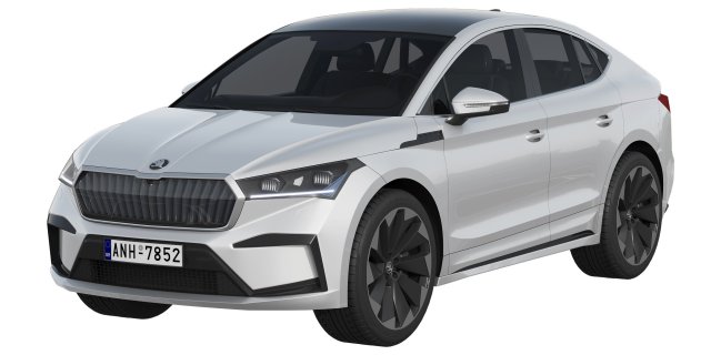 Skoda Enyaq Coupe iV 3D Model .c4d .max .obj .3ds .fbx .stl .blend 