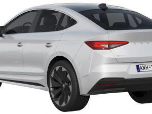 Skoda Enyaq Coupe iV 3D Model