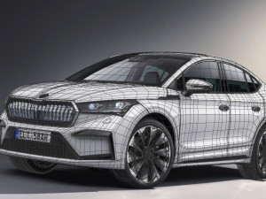 Skoda Enyaq Coupe iV 3D Model