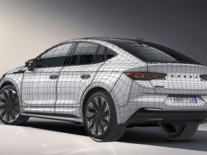 Skoda Enyaq Coupe iV 3D Model