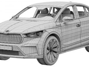 Skoda Enyaq Coupe iV 3D Model