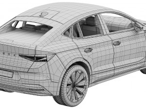 Skoda Enyaq Coupe iV 3D Model