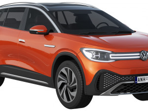 Volkswagen ID6 CROZZ 2022 Modelo 3D