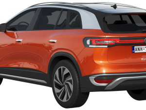Volkswagen ID6 CROZZ 2022 Modelo 3D