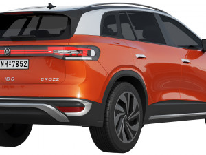 Volkswagen ID6 CROZZ 2022 Modelo 3D