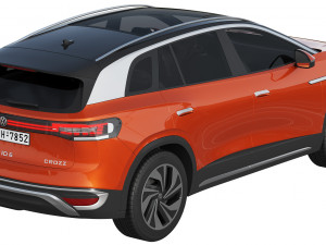 Volkswagen ID6 CROZZ 2022 Modelo 3D