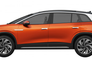 Volkswagen ID6 CROZZ 2022 Modelo 3D