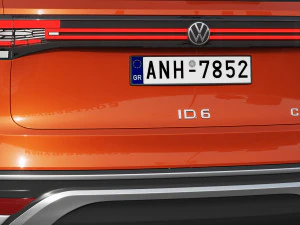 Volkswagen ID6 CROZZ 2022 3D Model