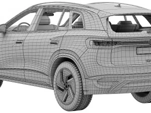Volkswagen ID6 CROZZ 2022 3D Model