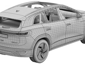 Volkswagen ID6 CROZZ 2022 3D Model