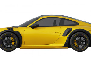 Porsche 911 TECHART GTstreet R 2022 3D Model